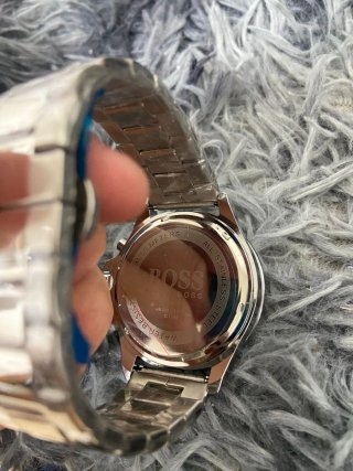Reloj Hugo Boss Plateado Cronógrafo