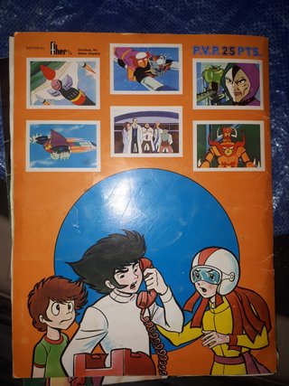 Álbumes Mazinger Z 1 y 2. Cromos Completos