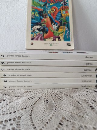 Lote de siete primeros números de grandes héroes d