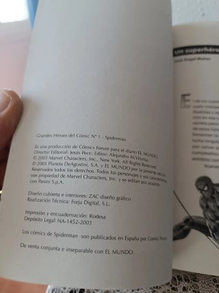 Lote de siete primeros números de grandes héroes d