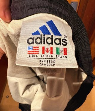 Pantalones de chándal Adidas negros