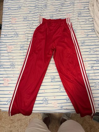 Pantalón Adidas Mujer Rojo