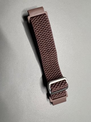 Correa de reloj marrón 17 mm