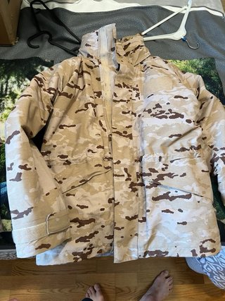 Chaqueta Camuflaje Gore-Tex Beige/Marrón