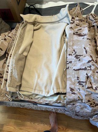 Chaqueta Camuflaje Gore-Tex Beige/Marrón
