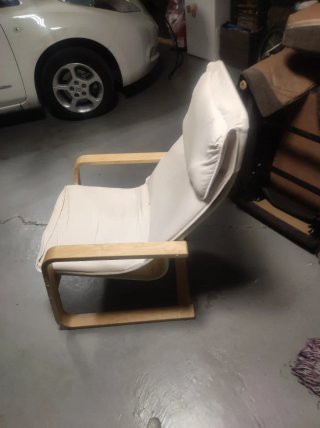 Hamaca Ikea Blanca Madera