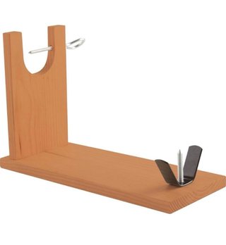Jamonero de madera y metal