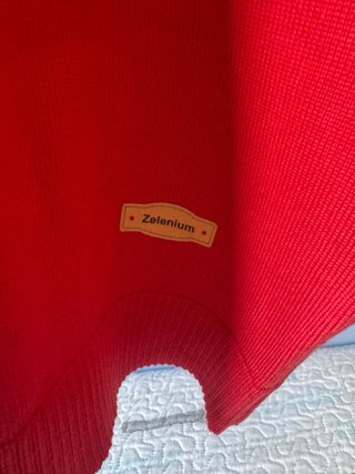Jersey punto rojo talla XL, Nuevo