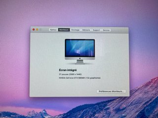 iMac 27 Intel i7 32GB RAM