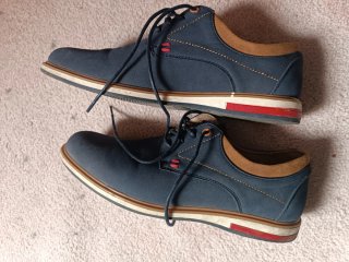 Zapatos Kalasity Hombre Talla 43 azul marino