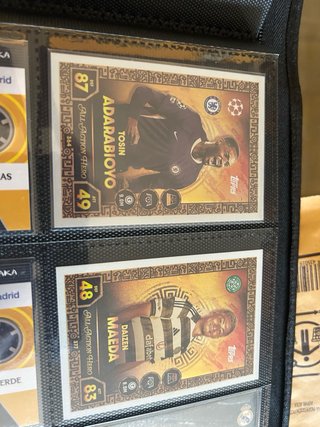Cromos Fútbol Topps Champions League