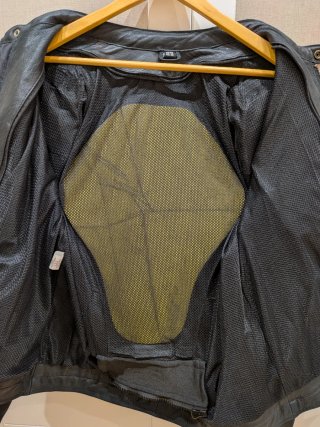 Chaqueta de cuero para moto Bikers Gear