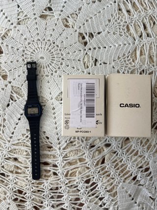 Reloj Casio F-91W Negro