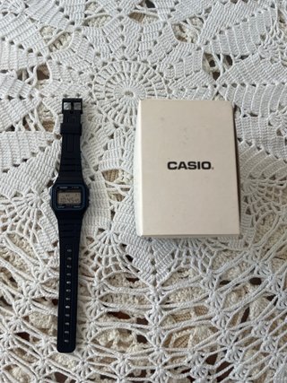 Reloj Casio F-91W Negro