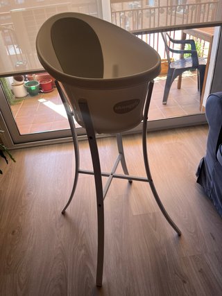Bañera bebé Shnuggle con soporte