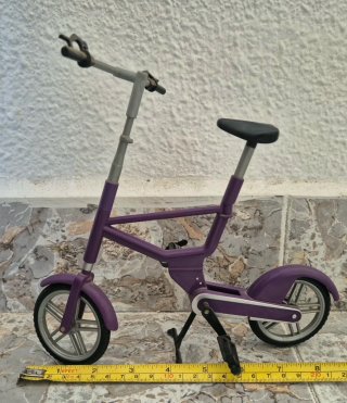 Bicicleta Morada My Scene Barbie