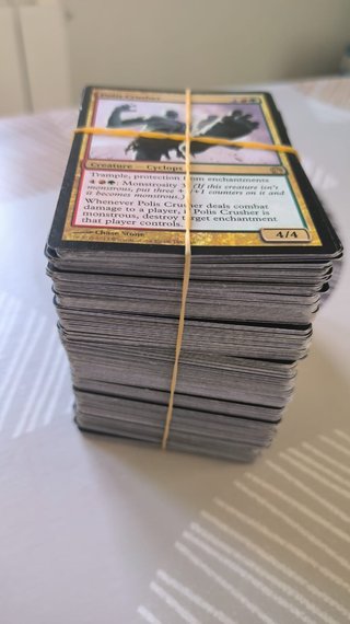 Lote +260 cartas MTG antiguas sin repetir 2000-201