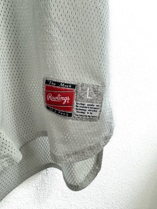 Camisa Baseball Vintage 90s USA WILD WOOD Gris