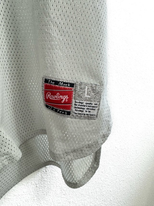 Camisa Baseball Vintage 90s USA WILD WOOD Gris