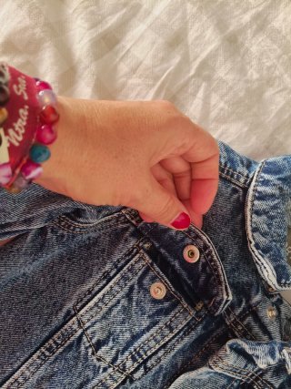 Chaqueta vaquera infantil