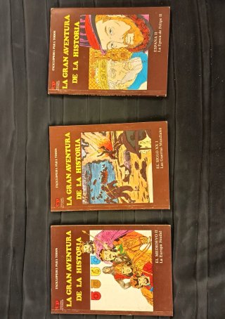 21 Libros "La Gran Aventura de la Historia"