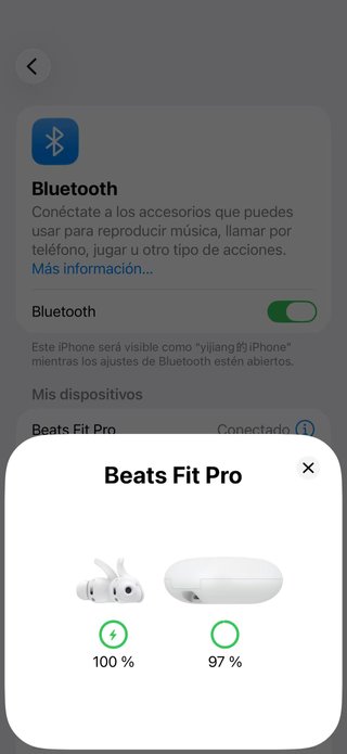 Beats Fit Pro Blancos,usado