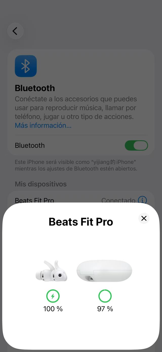 Beats Fit Pro Blancos,usado