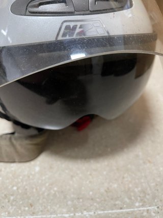 Casco Jet Nzi Blanco con Visera