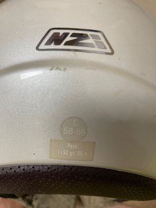 Casco Jet Nzi Blanco con Visera