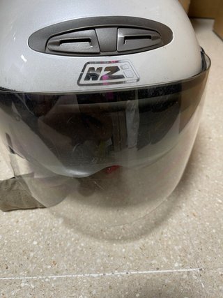 Casco Jet Nzi Blanco con Visera