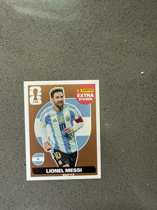 Panini Extra Sticker Lionel Messi FIFA