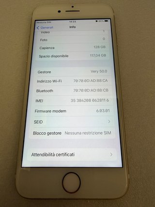 Smartphone Apple iPhone 7 128gb Gold