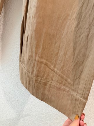 Pantalón culotte fluido camel nuevo con etiquetas