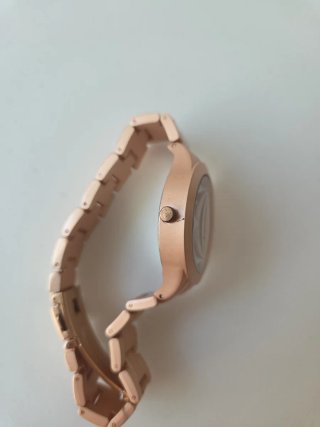Reloj oro rosa con corona