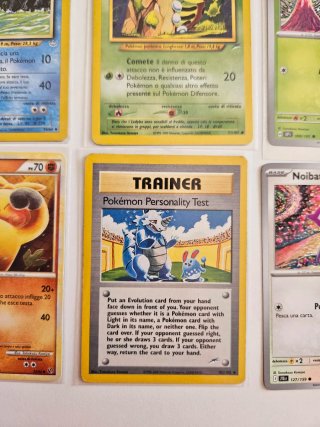 Lotto Carte Pokémon Vintage e Moderne