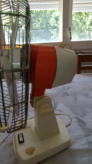 Ventilador Mesa Vintage Años 70