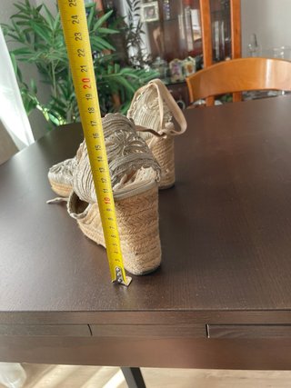 Cuñas esparto beige