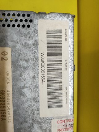 MODULO CAJA RADIO AC SEAT IBIZA GP99 CORDOBA 99-02