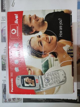 Teléfono Móvil Panasonic EB-X60 Plata