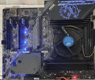 Pack MSI Z590 WiFi + GTX 1080 Aero + Celeron G5905