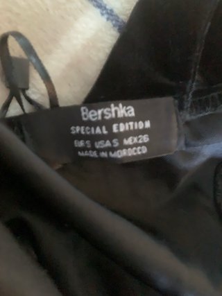 Body Bershka tirantes negro talla S