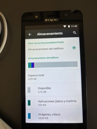 Teléfono Móvil Zopo Negro