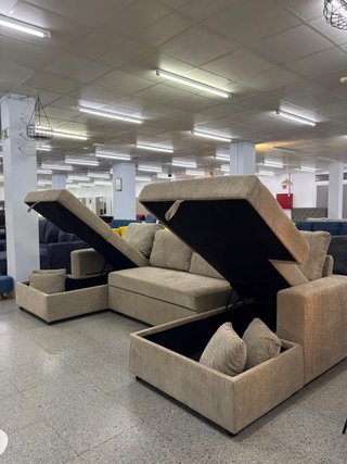 ENVIO GRATIS!! Sofá Cama con Almacenaje