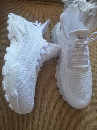 Zapatos Deportivos Blancos Fashion