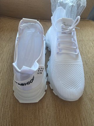 Zapatos Deportivos Blancos Fashion