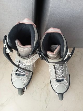 Patines en línea extensibles + protecciones