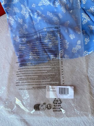 Vestido cruzado floral azul &Other Stories T.38