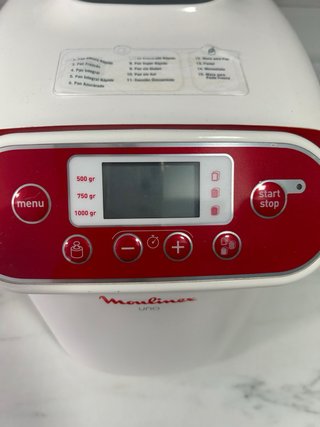 Panificadora Moulinex Uno Serie B07