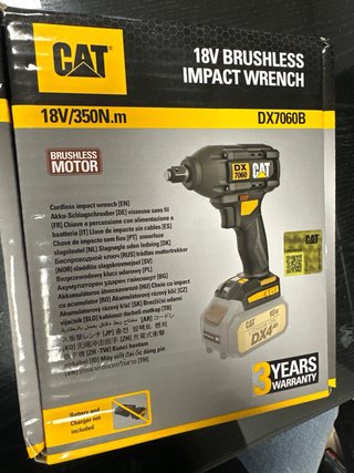 Llave de Impacto CAT DX7060B 18V