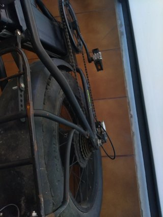 Cambio Bicicleta eléctrica Fat por montaña eléctri